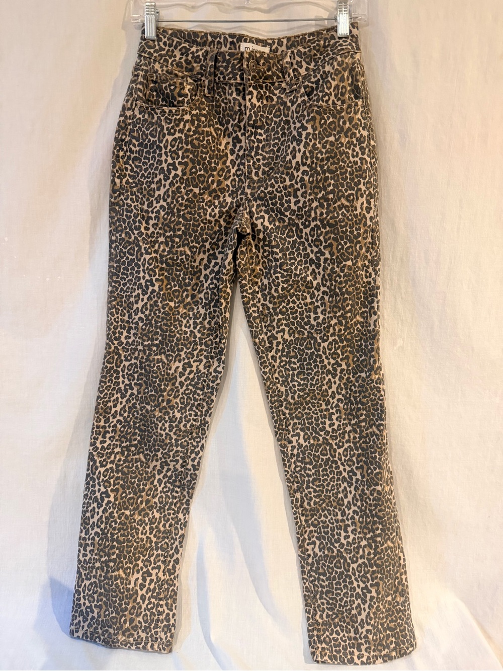 Woman’s Cheetah Print Jeans